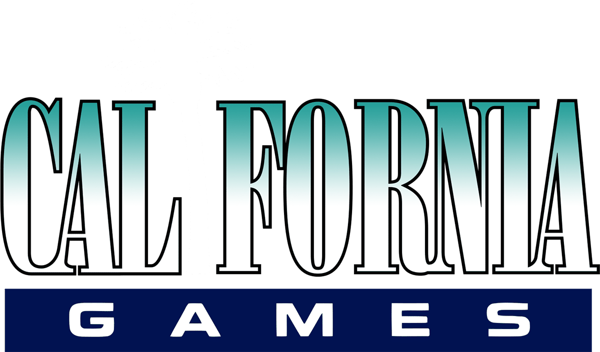California Games logo for Commodore 64